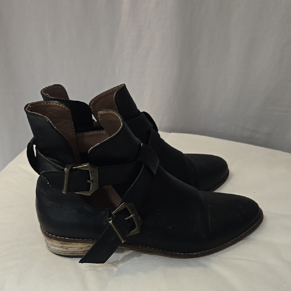 Women's Black Ankle Boots